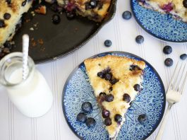cheat day blueberry cake