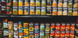 canned foods vs frozen foods